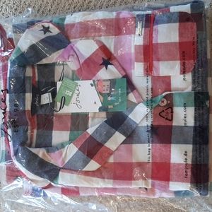 NWT Joules pj set Buffalo plaid